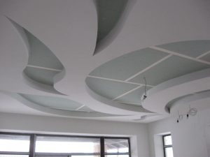 Ремонт и отделка потолка в Томске потолок из гипсокартона